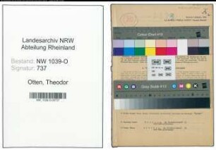 Entnazifizierung Theodor Otten , geb. 01.02.1895 (Polizist)