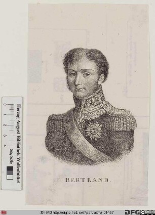 Bildnis Henri-Gratien Bertrand (1808 comte)