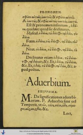 Adverbium.