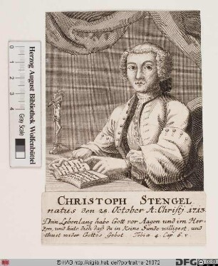 Bildnis Christoph Stengel