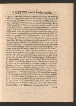 Quaestio huic materiae congrua.