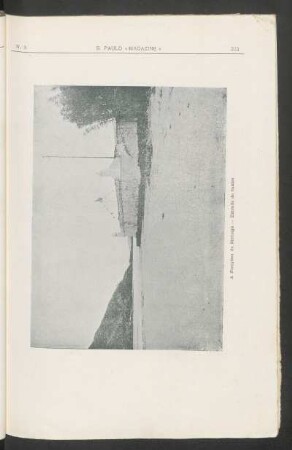 [Fotogravura do] A Fortalesa da Bertióga - Entrada de Santos