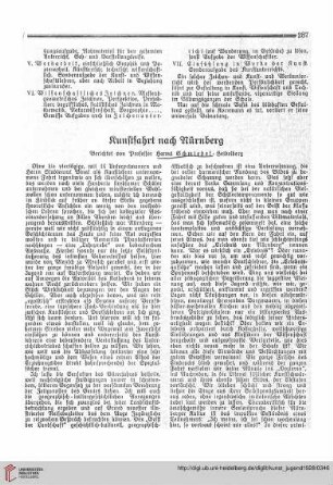 N.F. 8.1928 S. 287-290: Kunstfahrt nach Nürnberg : Bericht