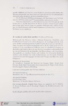 21. Lexikon der antiken Kulte und Riten (Heidelberg/Würzburg)