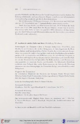 21. Lexikon der antiken Kulte und Riten (Heidelberg/Würzburg)