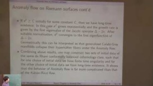 Recent progress in anomaly flow
