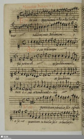 Vulpius, Melchior: Magnificat in 1.Ton (dorisch)