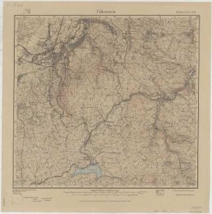 Section Falkenstein aus: Topographische Karte (Meßtischblätter) Sachsen