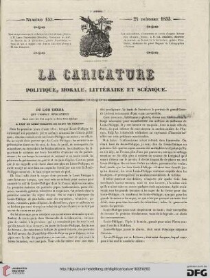 Numéro 155 (24 Octobre 1833)