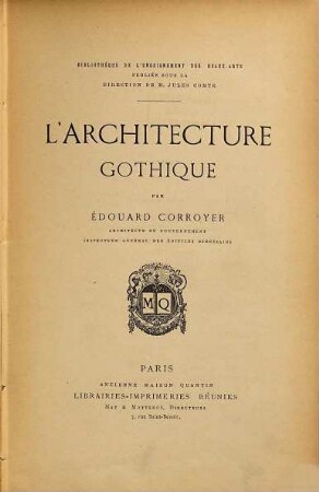L' architecture gothique