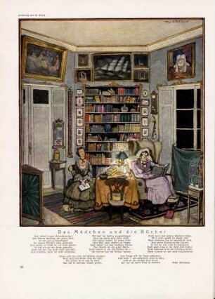 "Das Mädchen und die Bücher"