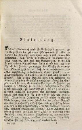 Anfangsgründe der Botanik zum Gebrauche für Schulen und zum Selbstunterrichte