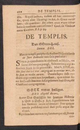 De Templis
