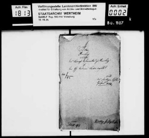 Beschwerde des Virneburger Landvogtes Georg Caspar Rosenwaller bei der Regierung zu Wertheim über den Virneburger Amtmann Johann Peter Braun wegen Entzugs der Nutzung des Speichers des Schulhauses zu Virneburg und andere Streitigkeiten.