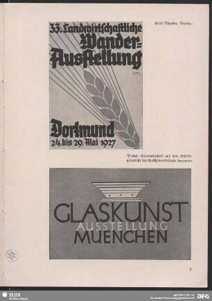 33. Landwirtschaftliche Wander-Ausstellung