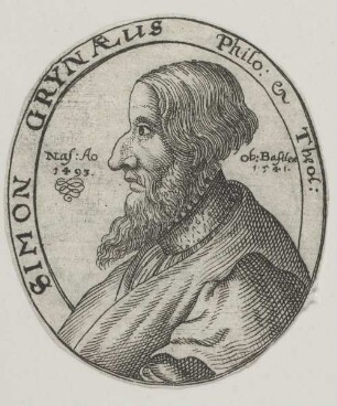 Bildnis Simon Grynaeus