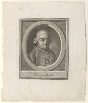 Bildnis des Emanuel Bach
