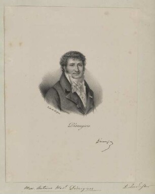Bildnis des Marc-Antoine Désaugiers