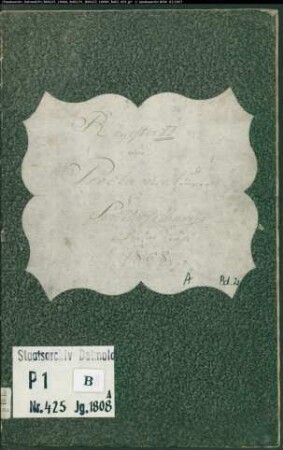 Zivilstandsregister der evangelischen Gemeinde Schlüsselburg, Kreis Minden (A 1808 Bd. II). (Gemeinde: Evangelische Gemeinde Schlüsselburg)