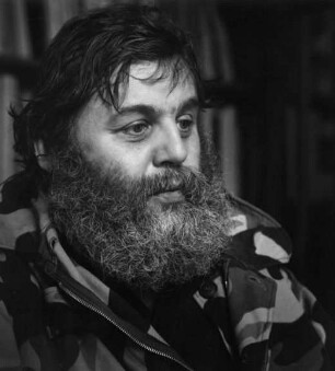 A. R. Penck (geb. 1939; deutscher Maler, Grafiker und Bildhauer). Ralf Winkler, alias A. R. Penck, german painter, printmaker and sculptor. 1986