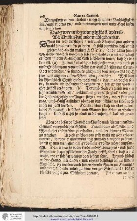 Das zwey und zwantzigste Capittel