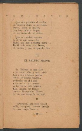 III - El saludo mejor