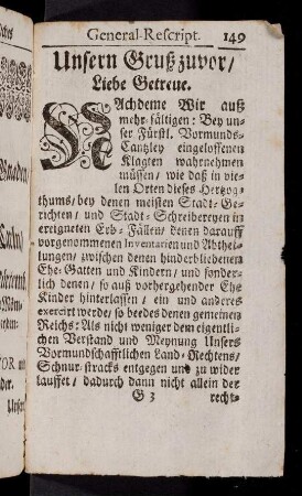 149-183, General-Rescript
