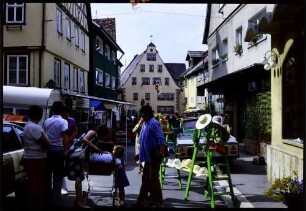 Walldürn: Hauptstraße mit Rathaus