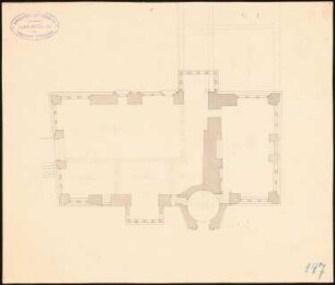Wohnhaus: Grundriss UG