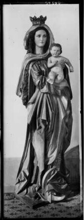 Offenburg Franziskanerkloster Grabkapelle Marienstatue (Anfang 16. Jahrhundert)