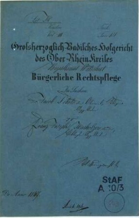 Jakob Siebold, Oberwihl gegen Franz Joseph Hierholzer, Oberwihl wegen Wässerungsrecht
