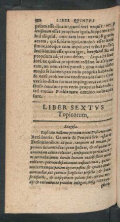 Liber Sextus Topicorum