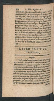 Liber Sextus Topicorum