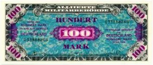 Geldschein, 100 Mark, 1944
