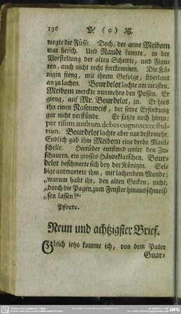 Neun und achtzigster Brief