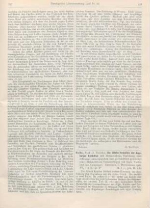 558-560 [Rezension] Kolde, Theodor, Die älteste Redaktion der Augsburger Konfession mit Melanchthons Einleitung zum erstenmal hrsg. u. geschichtl. gewürdigt