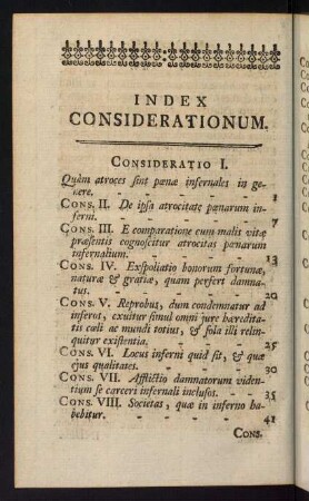 204-206, Index Considerationum