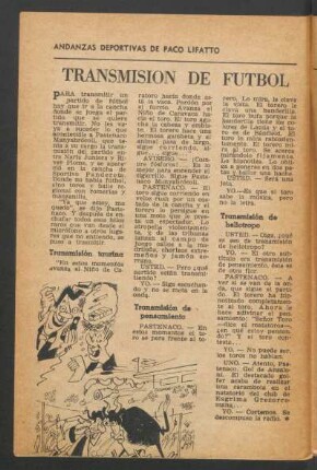 Transmisión de fútbol