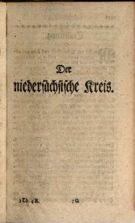D. Anton Friderich Büschings, Königl. preuß. Oberconsistorialraths ... neue Erdbeschreibung, 3,3. Dritten Theils dritter Band, Worinnen der niedersächsische Kreis, unterschiedene zu den zehn Kreisen nicht gehörige unmittelbare Reichsländer, die drey Kreise der unmittelbaren Reichs-Ritterschaft, einige ganerbschaftliche Gebiethe, unmittelbare Reichsdörfer, und die Register über den ganzen dritten Theil enthalten sind