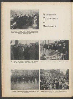 El Almirante Capertown en Montevideo