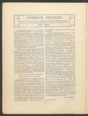 Croquis ingenuo