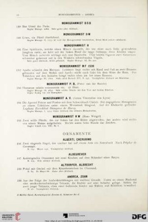 Ornamente (Nr. 196-376)