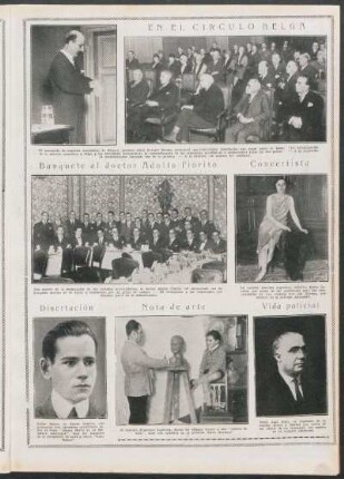 Banquete al doctor Adolfo Fiorito