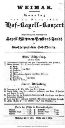 Hof-Kapell-Konzert