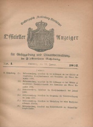 15. Januar-31. December = Nr. 1-23