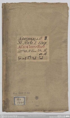 Achille et Polyxène. Excerpts - Mus.1827-F-32 : strings, bc, woodwinds; LWV 74/1