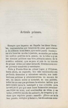 [Parte primera]
