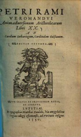 Animadversionum Aristotelicarum libri XX