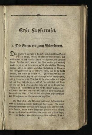 Erste Kupfertafel [- Eilfte Kupfertafel]