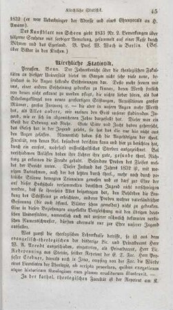 45-48 Kirchliche Statistik